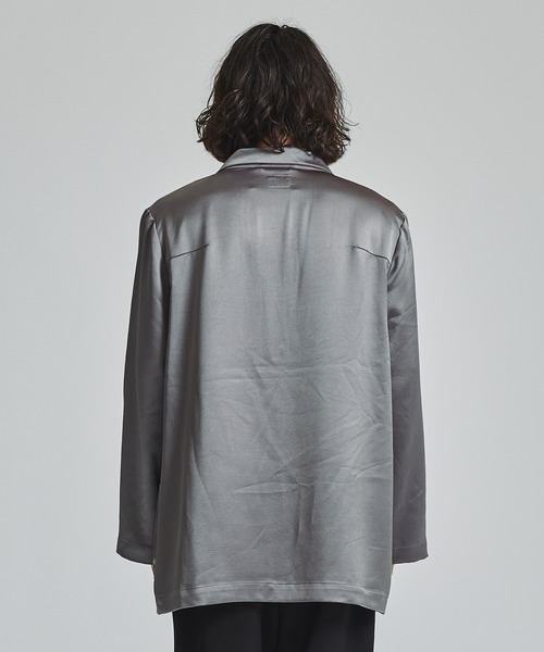 NUMBER (N)INE(ナンバーナイン)の「STUDIOUS別注 ラペルカーディガンジャケット(テーラードジャケット・メンズ・ブラック/グレー/ブラウン/ネイビー・1/3/2)」の22枚目の写真