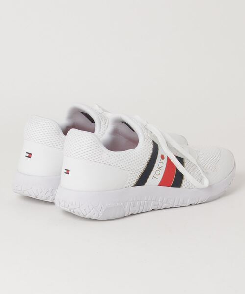 TOMMY HILFIGER（トミーヒルフィガー）の「Tokyo Capsule SNEAKER（スニーカー・メンズ・ホワイト・27.5cm/26.5cm/25.5cm/26cm）」の3枚目の写真