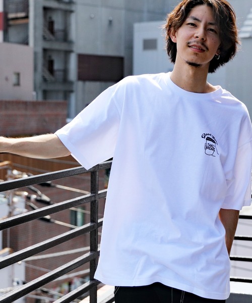 8(eight)(エイト)の「ビッグTシャツ(Tシャツ/カットソー・メンズ・ホワイト系その他/ベージュ系その他/ブルー系その他/ブラック系その他/グリーン系その他/ピンク系その他/ホワイト系その他2/ホワイト系その他3/ベージュ系その他2/ホワイト系その他4/ピンク系その他2/ブラック系その他2/ホワイト系その他5/ブラック系その他3/ベージュ系その他3/グリーン系その他2/ピンク系その他3/ブルー系その他2/ホワイト系その他6/ホワイト系その他7/ベージュ系その他4/ブラック系その他4・MEDIUM/LARGE)」の5枚目の写真