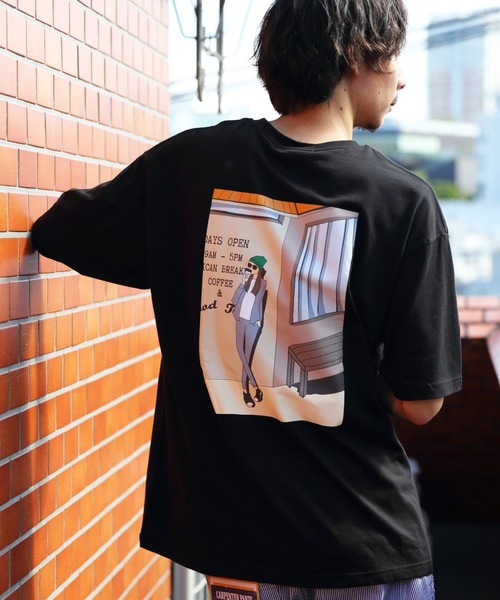 8(eight)(エイト)の「ビッグTシャツ(Tシャツ/カットソー・メンズ・ホワイト系その他/ベージュ系その他/ブルー系その他/ブラック系その他/グリーン系その他/ピンク系その他/ホワイト系その他2/ホワイト系その他3/ベージュ系その他2/ホワイト系その他4/ピンク系その他2/ブラック系その他2/ホワイト系その他5/ブラック系その他3/ベージュ系その他3/グリーン系その他2/ピンク系その他3/ブルー系その他2/ホワイト系その他6/ホワイト系その他7/ベージュ系その他4/ブラック系その他4・MEDIUM/LARGE)」の10枚目の写真