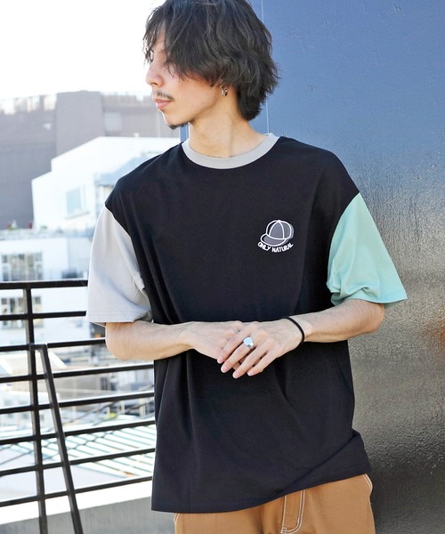 8(eight)(エイト)の「ビッグTシャツ(Tシャツ/カットソー・メンズ・ホワイト系その他/ベージュ系その他/ブルー系その他/ブラック系その他/グリーン系その他/ピンク系その他/ホワイト系その他2/ホワイト系その他3/ベージュ系その他2/ホワイト系その他4/ピンク系その他2/ブラック系その他2/ホワイト系その他5/ブラック系その他3/ベージュ系その他3/グリーン系その他2/ピンク系その他3/ブルー系その他2/ホワイト系その他6/ホワイト系その他7/ベージュ系その他4/ブラック系その他4・MEDIUM/LARGE)」の12枚目の写真