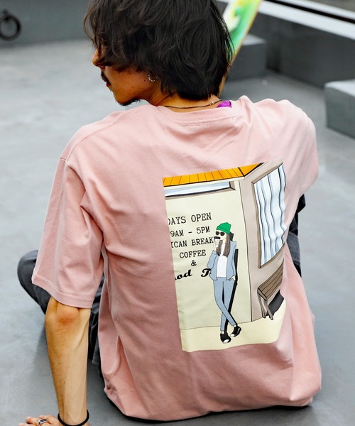 8(eight)(エイト)の「ビッグTシャツ(Tシャツ/カットソー・メンズ・ホワイト系その他/ベージュ系その他/ブルー系その他/ブラック系その他/グリーン系その他/ピンク系その他/ホワイト系その他2/ホワイト系その他3/ベージュ系その他2/ホワイト系その他4/ピンク系その他2/ブラック系その他2/ホワイト系その他5/ブラック系その他3/ベージュ系その他3/グリーン系その他2/ピンク系その他3/ブルー系その他2/ホワイト系その他6/ホワイト系その他7/ベージュ系その他4/ブラック系その他4・MEDIUM/LARGE)」の21枚目の写真