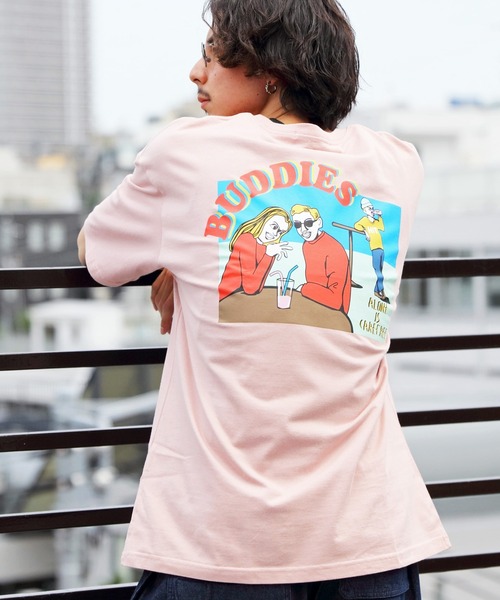 8(eight)(エイト)の「ビッグTシャツ(Tシャツ/カットソー・メンズ・ホワイト系その他/ベージュ系その他/ブルー系その他/ブラック系その他/グリーン系その他/ピンク系その他/ホワイト系その他2/ホワイト系その他3/ベージュ系その他2/ホワイト系その他4/ピンク系その他2/ブラック系その他2/ホワイト系その他5/ブラック系その他3/ベージュ系その他3/グリーン系その他2/ピンク系その他3/ブルー系その他2/ホワイト系その他6/ホワイト系その他7/ベージュ系その他4/ブラック系その他4・MEDIUM/LARGE)」の22枚目の写真