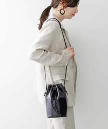 KBF+ | KBF+　Dono　レザー×PVCドロストラウンド∴(ショルダーバッグ)