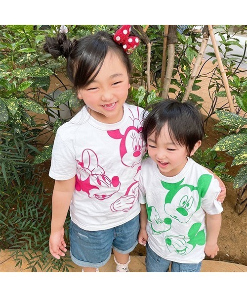 親子お揃い ディズニー キャラマジック Tシャツ 5135k