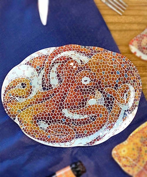 DULTON(�_���g��)��GLASS FISHERY PLATE/�K���X�t�B�b�V�����[�v���[�g(�H��)
