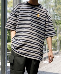 Adoon plain | 【Adoon plain】ボーダーTシャツ(Tシャツ/カットソー)