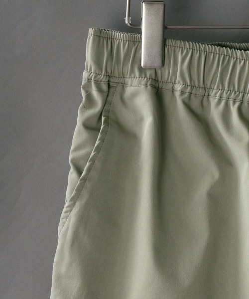 SITRY（シトリー）の「ナチュラルストレッチ オープンカラーシャツ＆テーパードショーツ セットアップ ＆エコバック/ワンマイルウェア（セットアップ・メンズ・ブラック/ネイビー/カーキ/ベージュ・M/XL/L）」の10枚目の写真