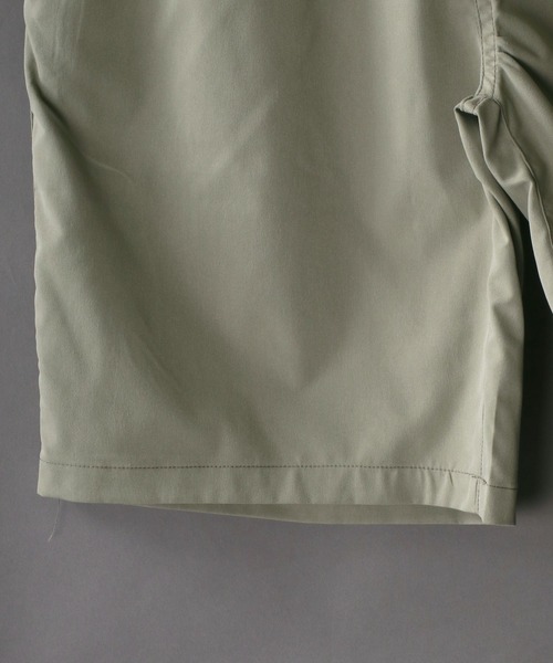 SITRY（シトリー）の「ナチュラルストレッチ オープンカラーシャツ＆テーパードショーツ セットアップ ＆エコバック/ワンマイルウェア（セットアップ・メンズ・ブラック/ネイビー/カーキ/ベージュ・M/XL/L）」の11枚目の写真