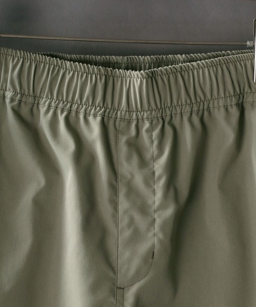 SITRY（シトリー）の「ナチュラルストレッチ オープンカラーシャツ＆テーパードショーツ セットアップ ＆エコバック/ワンマイルウェア（セットアップ・メンズ・ブラック/ネイビー/カーキ/ベージュ・M/XL/L）」の12枚目の写真