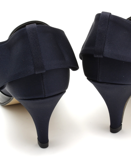 LE TALON（ルタロン）の「◇6.5cmランダムプリーツショートブーツ（ブーティ・レディース・ブラック/ブラック系その他/チャコールグレー・38/37.5/36.5/35.5）」の9枚目の写真