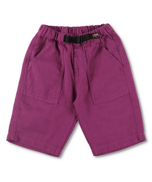 RADCHAP（ラッドチャップ）の「【爽パン】ガチャベルト付きハーフパンツ（その他パンツ・キッズ・チャコールグレー/パープル/キャメル・90cm/110cm/100cm/120cm/130cm/140cm/150cm）」の2枚目の写真