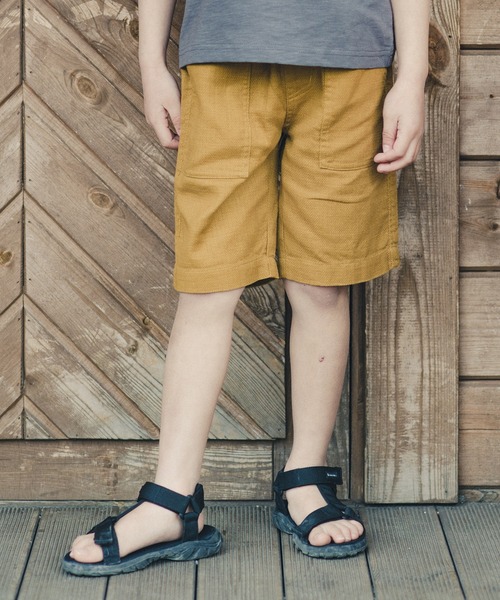 RADCHAP（ラッドチャップ）の「【爽パン】ガチャベルト付きハーフパンツ（その他パンツ・キッズ・チャコールグレー/パープル/キャメル・90cm/110cm/100cm/120cm/130cm/140cm/150cm）」の3枚目の写真