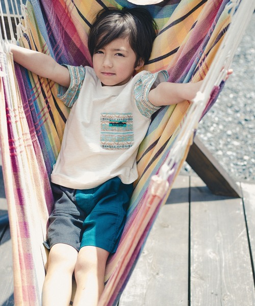 RADCHAP（ラッドチャップ）の「【爽パン】ガチャベルト付きハーフパンツ（その他パンツ・キッズ・チャコールグレー/パープル/キャメル・90cm/110cm/100cm/120cm/130cm/140cm/150cm）」の12枚目の写真