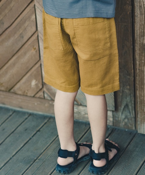 RADCHAP（ラッドチャップ）の「【爽パン】ガチャベルト付きハーフパンツ（その他パンツ・キッズ・チャコールグレー/パープル/キャメル・90cm/110cm/100cm/120cm/130cm/140cm/150cm）」の13枚目の写真