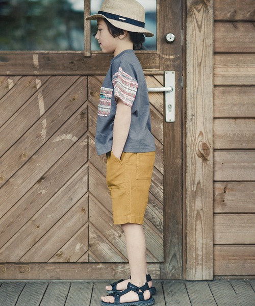 RADCHAP（ラッドチャップ）の「【爽パン】ガチャベルト付きハーフパンツ（その他パンツ・キッズ・チャコールグレー/パープル/キャメル・90cm/110cm/100cm/120cm/130cm/140cm/150cm）」の9枚目の写真