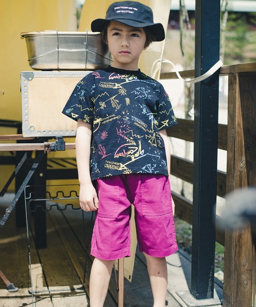 RADCHAP（ラッドチャップ）の「【爽パン】ガチャベルト付きハーフパンツ（その他パンツ・キッズ・チャコールグレー/パープル/キャメル・90cm/110cm/100cm/120cm/130cm/140cm/150cm）」の17枚目の写真