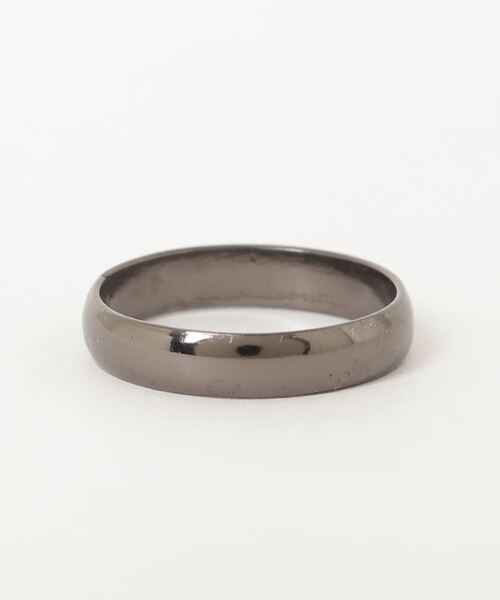 Genri（ゲンリ）の「Genri プレーンリング plane Ring_gri-R-003_004 【細身TYPE】幅0.2cm と【やや細身TYPE】幅0.3cm（リング・メンズ・ブラック/ブラック系その他/シルバー/シルバー系その他/ゴールド/ゴールド系その他・15 /13/11）」の2枚目の写真
