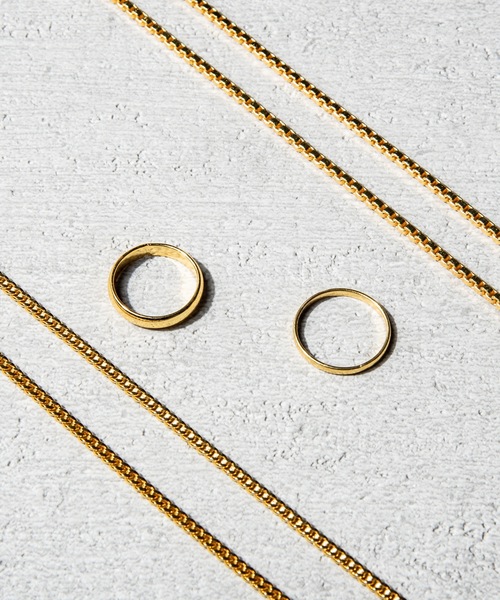 Genri（ゲンリ）の「Genri プレーンリング plane Ring_gri-R-003_004 【細身TYPE】幅0.2cm と【やや細身TYPE】幅0.3cm（リング・メンズ・ブラック/ブラック系その他/シルバー/シルバー系その他/ゴールド/ゴールド系その他・15 /13/11）」の10枚目の写真