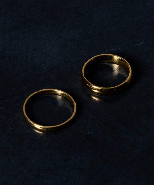 Genri（ゲンリ）の「Genri プレーンリング plane Ring_gri-R-003_004 【細身TYPE】幅0.2cm と【やや細身TYPE】幅0.3cm（リング・メンズ・ブラック/ブラック系その他/シルバー/シルバー系その他/ゴールド/ゴールド系その他・15 /13/11）」の18枚目の写真