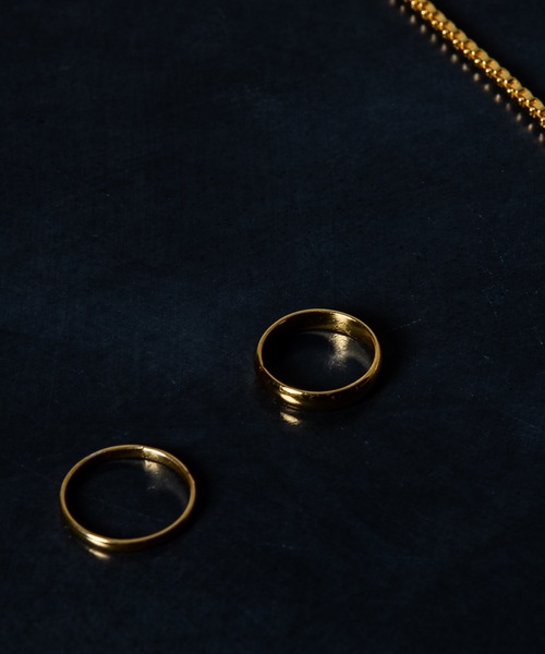 Genri（ゲンリ）の「Genri プレーンリング plane Ring_gri-R-003_004 【細身TYPE】幅0.2cm と【やや細身TYPE】幅0.3cm（リング・メンズ・ブラック/ブラック系その他/シルバー/シルバー系その他/ゴールド/ゴールド系その他・15 /13/11）」の21枚目の写真
