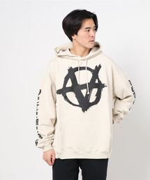 VETEMENTS | VETEMENTS / ヴェトモン：DOUBLE ANARCHY LOGO HOODIE：UA52TR820[RIP](パーカー)