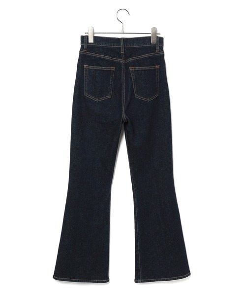 アダムエロペ　パンツ ジーンズ・デニムパンツ ネイビー　25インチ ADAM ET ROPE'（アダムエロペ）の「デニムワイドスラックス