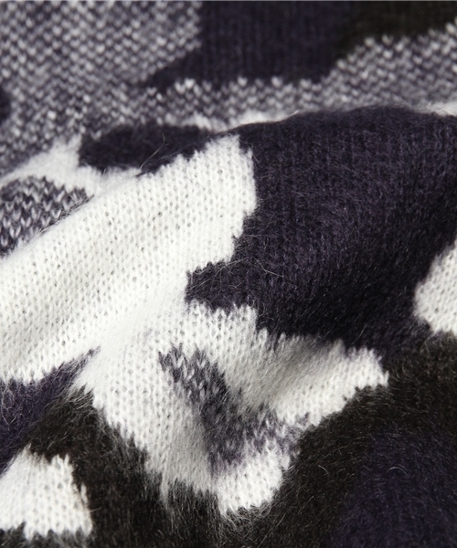 CIAOPANIC（チャオパニック）の「【Ciaopanic】カモ起毛ミドルタイトSK（スカート・レディース・ブラック/ネイビー/カーキ・FREE）」の10枚目の写真