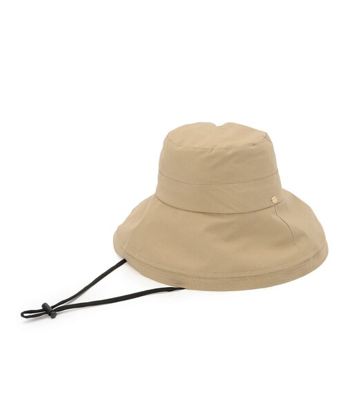DRESKIP（ドレスキップ）の「◆エッジアップつば広日よけハット（ハット・レディース・ベージュ/ブラック/ブルー・00）」の3枚目の写真