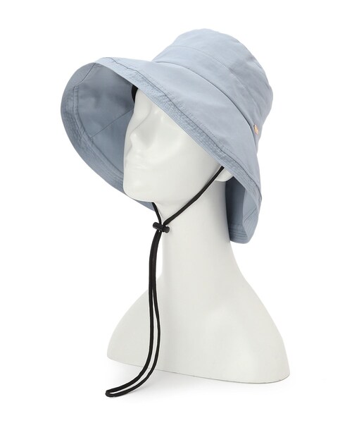 DRESKIP（ドレスキップ）の「◆エッジアップつば広日よけハット（ハット・レディース・ベージュ/ブラック/ブルー・00）」の12枚目の写真