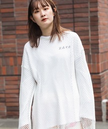 CREOLME | (CREOLME)メッシュプルオーバー(その他トップス)