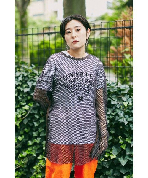 CREOLME（クレオルム）の「(CREOLME)メッシュプルオーバー（その他トップス・レディース・パープル/ブラウン/ホワイト系その他・ONE SIZE）」の21枚目の写真