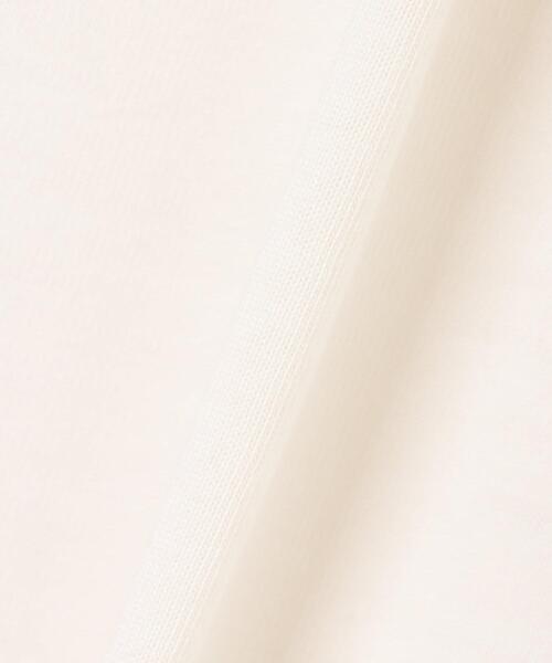 Allamanda（アラマンダ）の「カレッジ／ロゴTシャツ（Tシャツ/カットソー・レディース・オフホワイト/グレー/チャコールグレー/ピンク・M）」の8枚目の写真