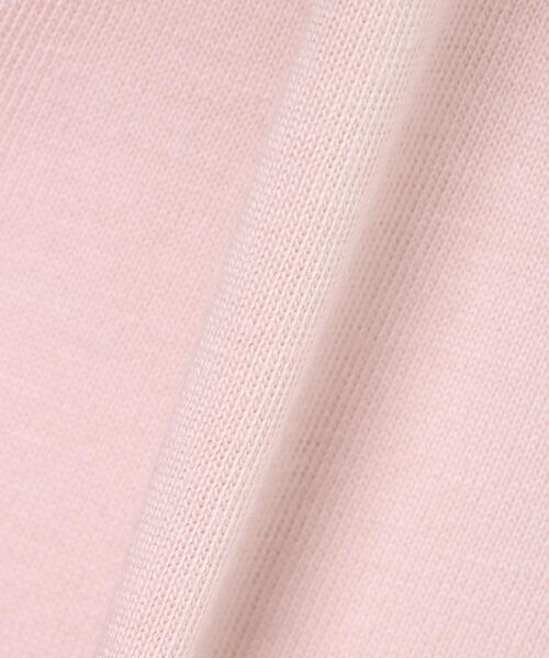 Allamanda（アラマンダ）の「カレッジ／ロゴTシャツ（Tシャツ/カットソー・レディース・オフホワイト/グレー/チャコールグレー/ピンク・M）」の13枚目の写真