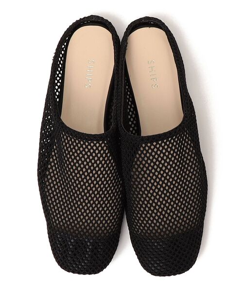 SHIPS（シップス）の「メッシュスリッポン◇（スリッポン・レディース・ブラック/ベージュ・36/37/38）」の4枚目の写真