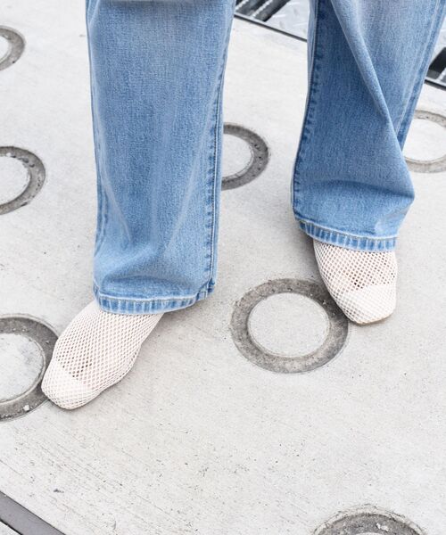 SHIPS（シップス）の「メッシュスリッポン◇（スリッポン・レディース・ブラック/ベージュ・36/37/38）」の12枚目の写真