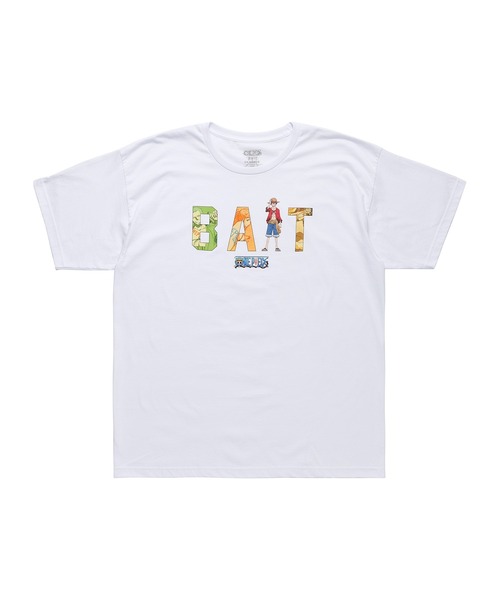 BAIT（ベイト）の「【2107_OPC】ONEPIECE BAIT LOGO LUFFY TEE 216-OPC-TEE-004（Tシャツ/カットソー・メンズ・ホワイト・LARGE/X-LARGE/MEDIUM）」の2枚目の写真