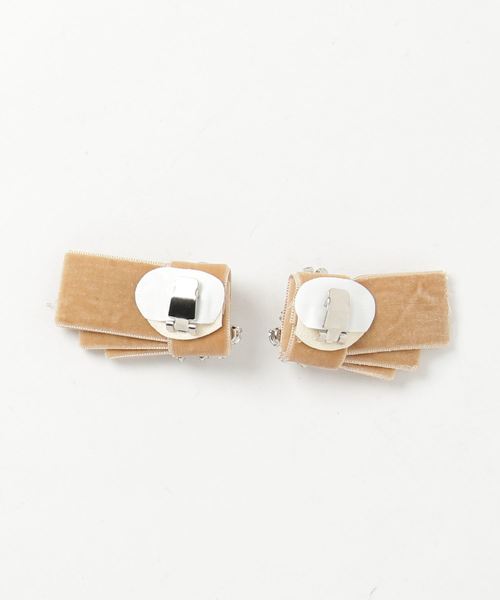 PICHE ABAHOUSE（ピシェ アバハウス）の「★トリプルリボンビジュークリップ（シューケア用品・レディース・ベージュ/グレー/ブラック・FREE）」の6枚目の写真