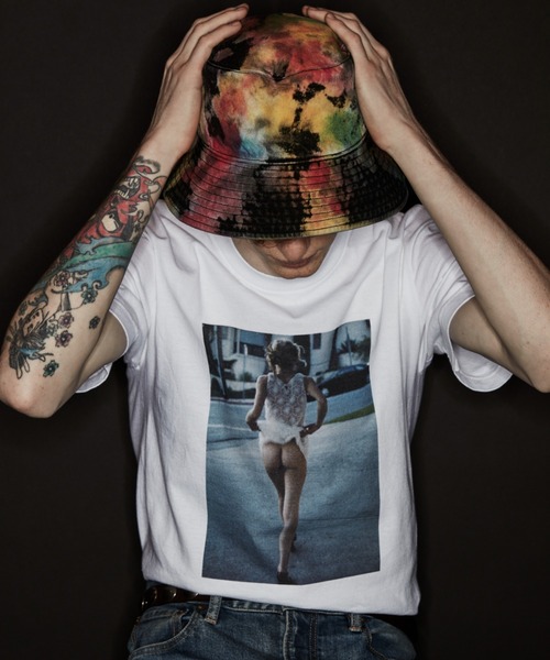 MINEDENIM（マインデニム）の「Davide Sorrenti × Stie-lo Jaime Flashing Bum T-SH（Tシャツ/カットソー・メンズ・ホワイト/ブラック・M/L/XL）」の13枚目の写真