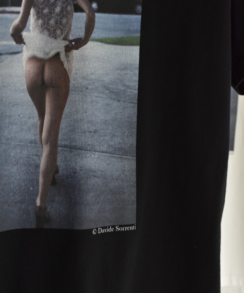 MINEDENIM（マインデニム）の「Davide Sorrenti × Stie-lo Jaime Flashing Bum T-SH（Tシャツ/カットソー・メンズ・ホワイト/ブラック・M/L/XL）」の7枚目の写真