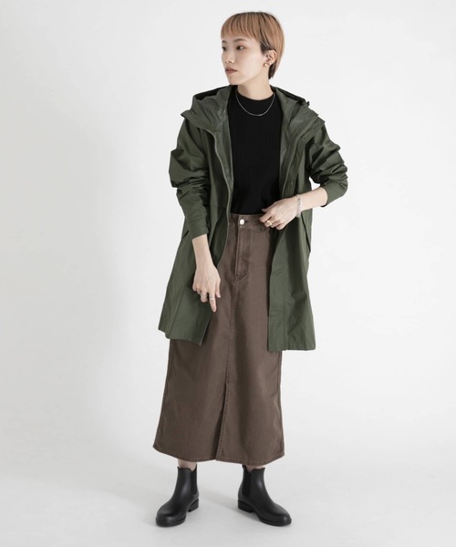 because（ビコーズ）の「because　Mountain Parka（マウンテンパーカー・レディース・ブラック/カーキ/ブルー・FREE）」の14枚目の写真