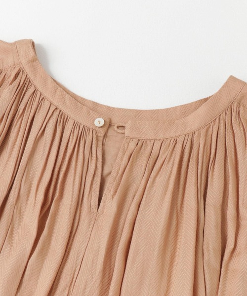 URBAN RESEARCH ROSSO（アーバンリサーチロッソ）の「モダールヘリンボーンノースリーブワンピース（ワンピース・レディース・ブラウン系その他/ベージュ系その他・FREE）」の13枚目の写真