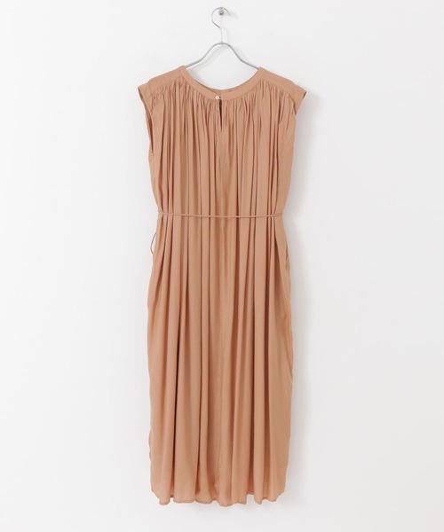 URBAN RESEARCH ROSSO（アーバンリサーチロッソ）の「モダールヘリンボーンノースリーブワンピース（ワンピース・レディース・ブラウン系その他/ベージュ系その他・FREE）」の12枚目の写真