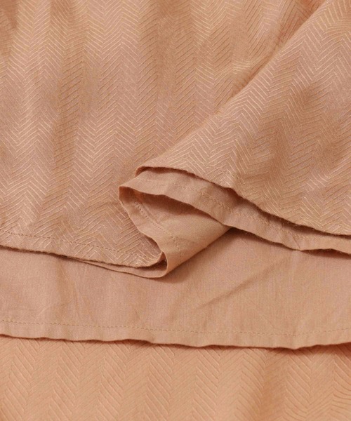 URBAN RESEARCH ROSSO（アーバンリサーチロッソ）の「モダールヘリンボーンノースリーブワンピース（ワンピース・レディース・ブラウン系その他/ベージュ系その他・FREE）」の14枚目の写真
