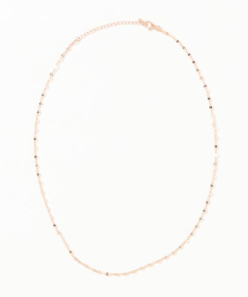 DONOBAN(ドノバン)の「シルバー925 ペタルチェーンネックレス(ネックレス・レディース・シルバー/ピンクゴールド・F)」の16枚目の写真