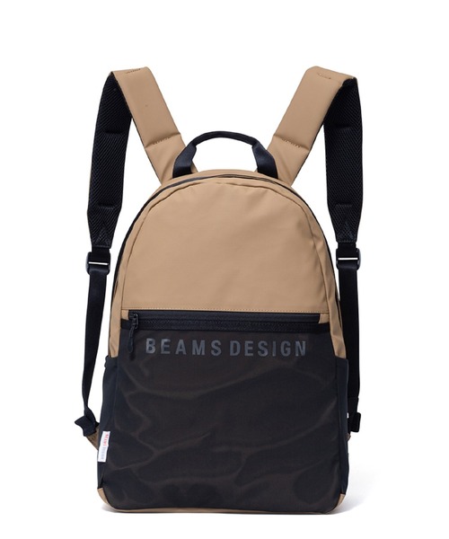 BEAMS DESIGN（ビームス デザイン）の「BEAMS DESIGN（ビームス デザイン）　エラスティックメッシュ バックパック（バックパック/リュック・メンズ・ブラック/ネイビー/ベージュ/グレー/サンドベージュ・FREE）」の5枚目の写真