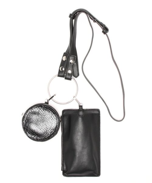 ap retro(アプレトロ)の「リングショルダーバック(ハンドバッグ・レディース・ホワイト/モカ/ブラック/オレンジ/サックスブルー・FREE)」の13枚目の写真