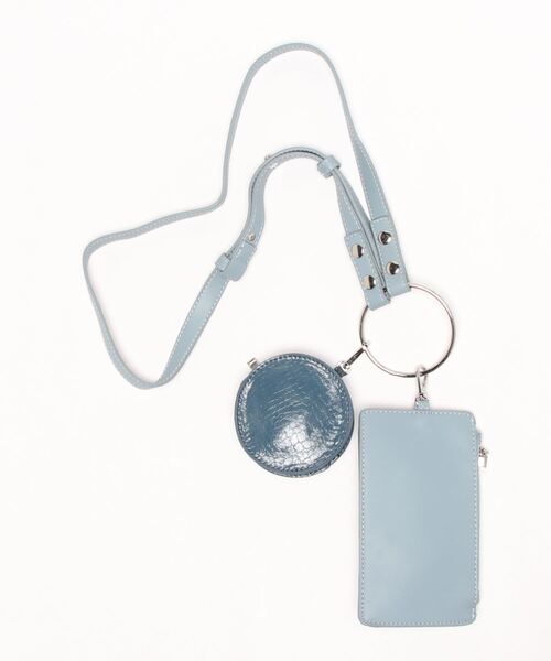 ap retro(アプレトロ)の「リングショルダーバック(ハンドバッグ・レディース・ホワイト/モカ/ブラック/オレンジ/サックスブルー・FREE)」の17枚目の写真