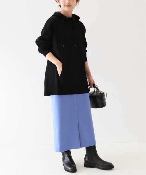 SLOBE IENA（スローブイエナ）の「Super100 ウォッシャブルフラノタイトスカート【手洗い可能】◆（スカート・レディース・ブラック/ピンク/ブルー/ナチュラル・40/38/36）」の20枚目の写真