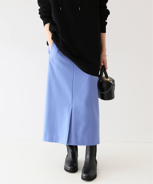 SLOBE IENA（スローブイエナ）の「Super100 ウォッシャブルフラノタイトスカート【手洗い可能】◆（スカート・レディース・ブラック/ピンク/ブルー/ナチュラル・40/38/36）」の21枚目の写真